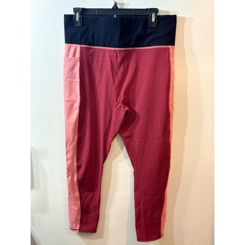 Fourlaps Womens Pylo Red‎ Velvet Strawberry Black Size large  leggings